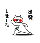 全力ねこ方向音痴編（個別スタンプ：1）