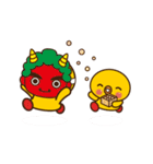 スーパーサンシ公式スタンプ②（個別スタンプ：37）