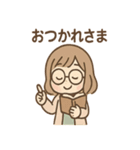 しおりのほんわか図書館ライフ（個別スタンプ：3）