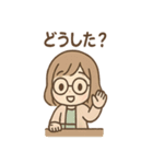 しおりのほんわか図書館ライフ（個別スタンプ：7）