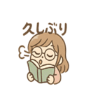 しおりのほんわか図書館ライフ（個別スタンプ：20）