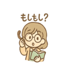 しおりのほんわか図書館ライフ（個別スタンプ：25）