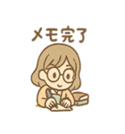 しおりのほんわか図書館ライフ（個別スタンプ：31）