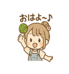 つむぎのほっこり手づくりスタンプ（個別スタンプ：1）