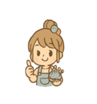 つむぎのほっこり手づくりスタンプ（個別スタンプ：3）