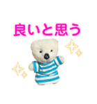 しろくまのぬいぐるみ「しろちゃん」-夏-（個別スタンプ：20）