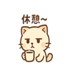 シブにゃんのジト目日常スタンプ（個別スタンプ：17）