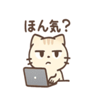 シブにゃんのジト目日常スタンプ（個別スタンプ：21）
