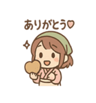 まめ乃のほっこり和菓子スタンプ（個別スタンプ：8）