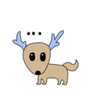 COLORFUL HORN DEERS（個別スタンプ：10）