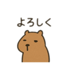 ダルカピパラ 日本語（個別スタンプ：6）