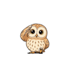 【敬礼動物】（個別スタンプ：6）