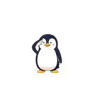 【敬礼動物】（個別スタンプ：7）