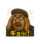 キャップ髭オジ【日常シーン系】（個別スタンプ：33）