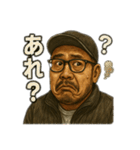 キャップ髭オジ【日常シーン系】（個別スタンプ：34）