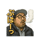 キャップ髭オジ【日常シーン系】（個別スタンプ：40）