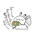 ゆるうさ達の夏のスタンプ（個別スタンプ：3）