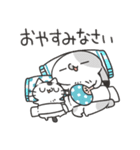 ゆるうさ達の夏のスタンプ（個別スタンプ：8）