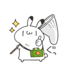 ゆるうさ達の夏のスタンプ（個別スタンプ：11）
