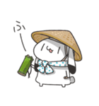 ゆるうさ達の夏のスタンプ（個別スタンプ：36）