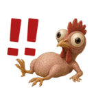 キモブサカワ14(ニワトリ)（個別スタンプ：30）