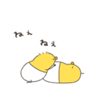 へんてこなべびぴよ双子（個別スタンプ：3）