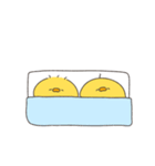 へんてこなべびぴよ双子（個別スタンプ：5）