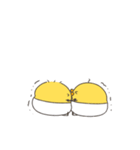 へんてこなべびぴよ双子（個別スタンプ：11）