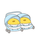 へんてこなべびぴよ双子（個別スタンプ：13）