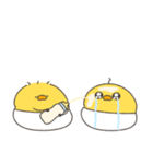 へんてこなべびぴよ双子（個別スタンプ：23）