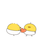 へんてこなべびぴよ双子（個別スタンプ：30）