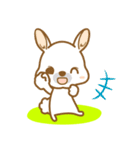 【癒しのうさ島】①（個別スタンプ：33）