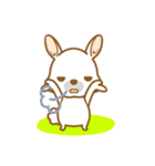 【癒しのうさ島】①（個別スタンプ：34）