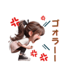 常に叫びまくる❤️お母さんor彼女（個別スタンプ：17）