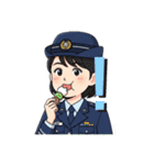 女性航空自衛官専用スタンプ（空自）（個別スタンプ：5）