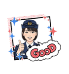 女性航空自衛官専用スタンプ（空自）（個別スタンプ：12）