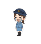 女性航空自衛官専用スタンプ（空自）（個別スタンプ：15）