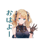 金髪ゴスロリツインテ女子の日常（個別スタンプ：2）
