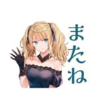金髪ゴスロリツインテ女子の日常（個別スタンプ：8）