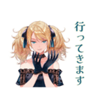 金髪ゴスロリツインテ女子の日常（個別スタンプ：12）