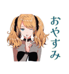 金髪ゴスロリツインテ女子の日常（個別スタンプ：20）