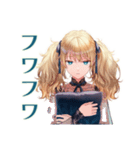 金髪ゴスロリツインテ女子の日常（個別スタンプ：26）