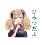 金髪ゴスロリツインテ女子の日常（個別スタンプ：30）