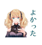金髪ゴスロリツインテ女子の日常（個別スタンプ：33）