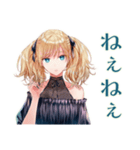 金髪ゴスロリツインテ女子の日常（個別スタンプ：36）