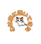 にゃんか知らんけど。（個別スタンプ：3）