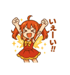 ファイン元気ネキ（個別スタンプ：1）