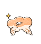 ふかふかしたパン むきむき（個別スタンプ：20）