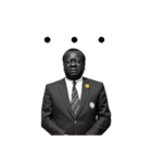 架空AI偉人『アストロン大統領』（個別スタンプ：6）
