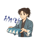 新撰組 日常 刀 壬生浪士組 ギャグ (小)（個別スタンプ：15）